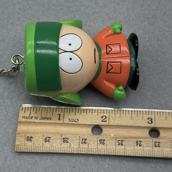 Vintage South Park Key Chain 1998 Kyle Broflovski Comedy Central Backpack Clip - Picture 6 of 7